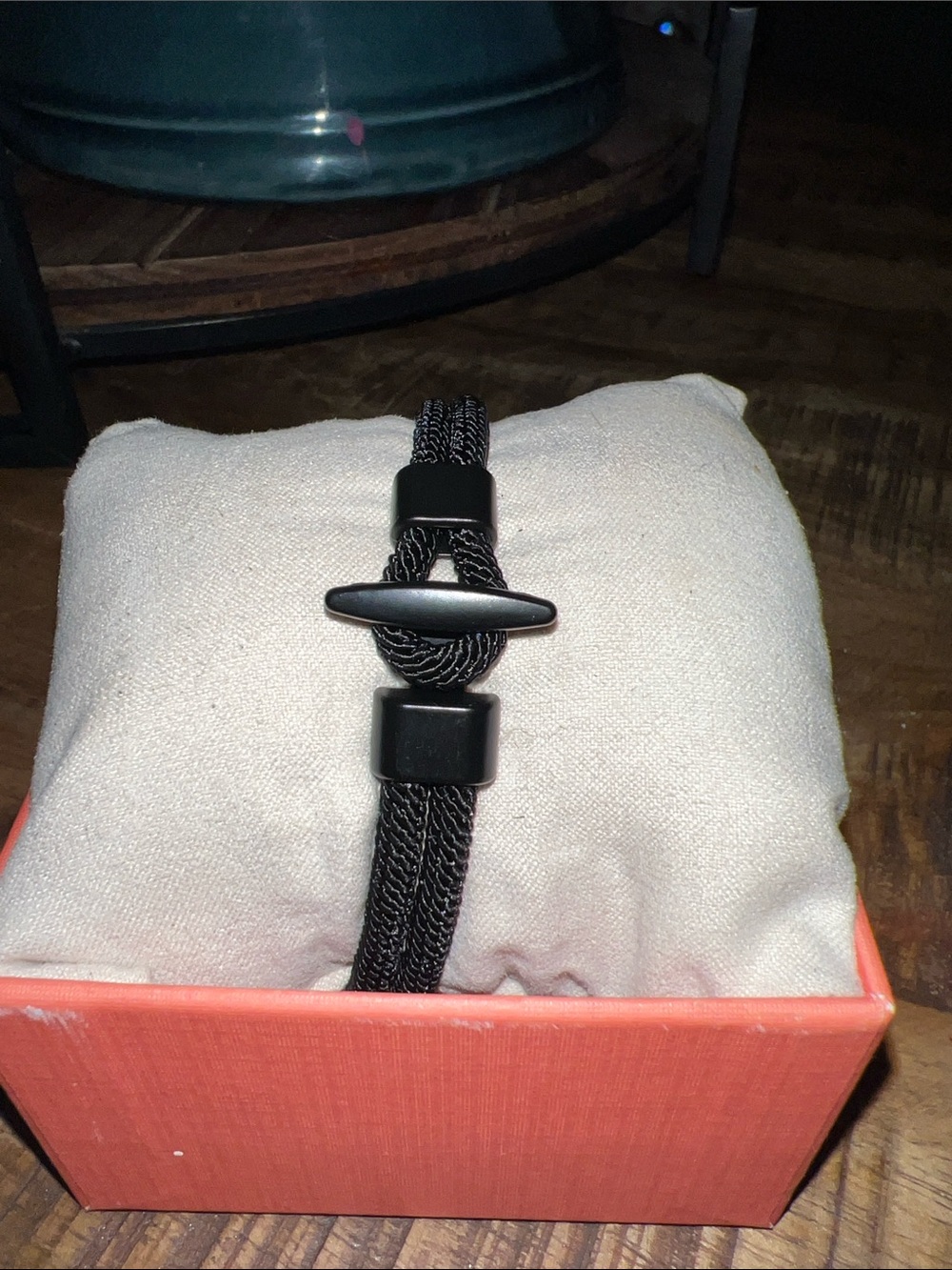 Black boat anchos and whale tale Bracelet - Men Accessories